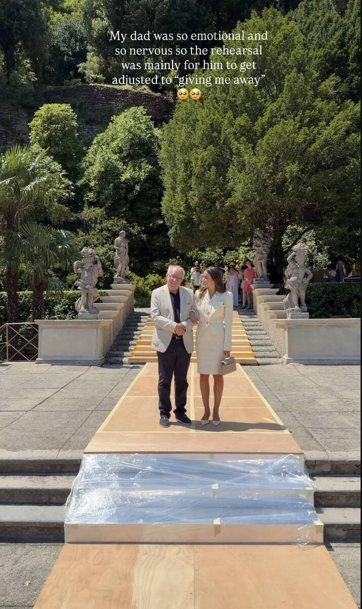 Tamara Kalinić proba pre venčanja