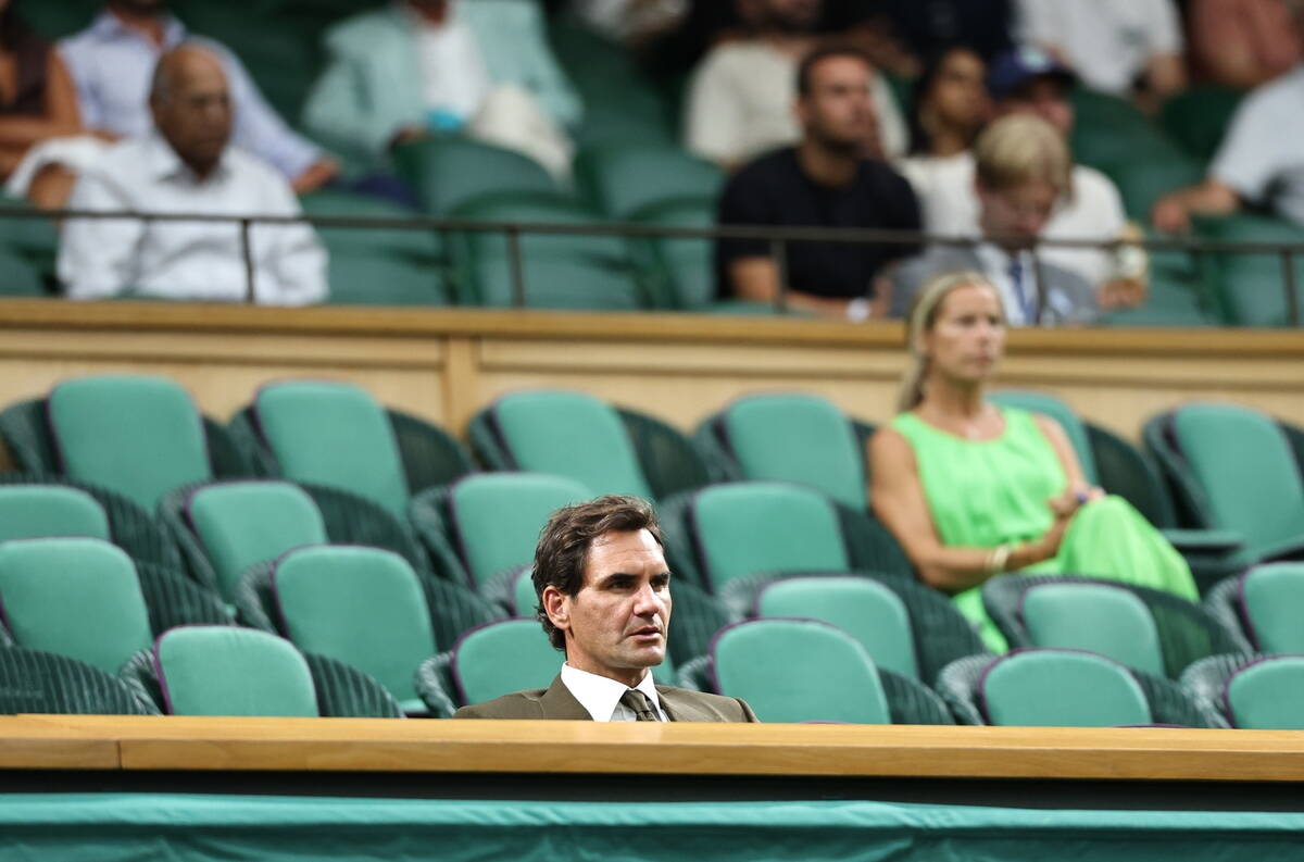 Rodžer Federer potpuno sam u kraljevskoj loži Vimbldona