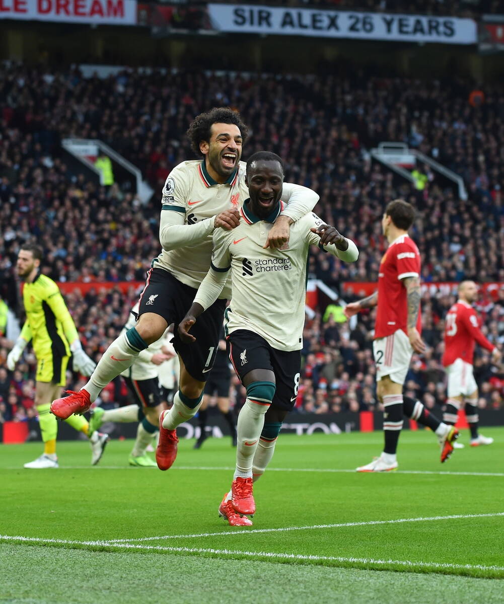 Nabi Keita i Mohamed Salah slave gol protiv Mančester junajteda