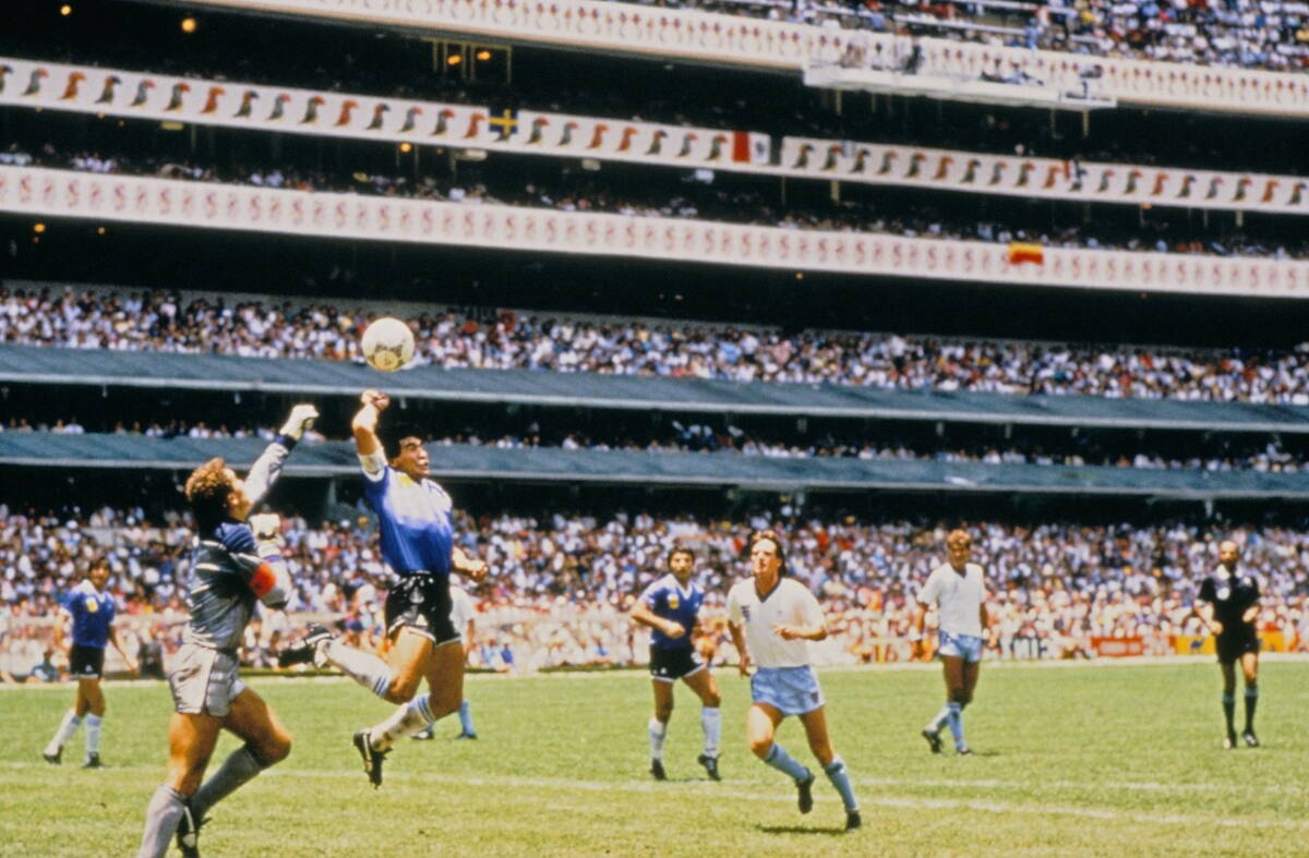Dijego Armando Maradona protiv Engleske na Mundijalu 1986.