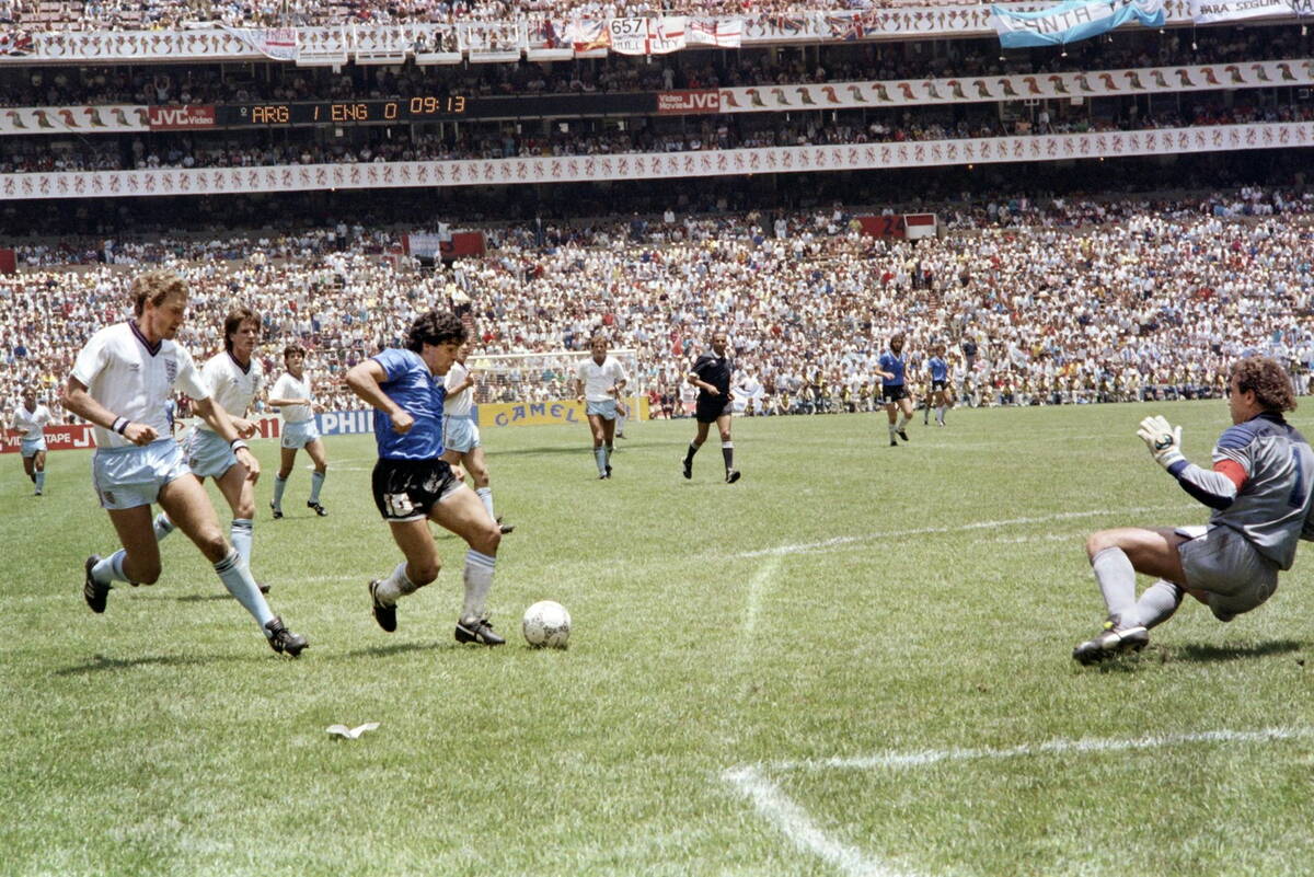 Dijego Armando Maradona protiv Engleske na Mundijalu 1986.