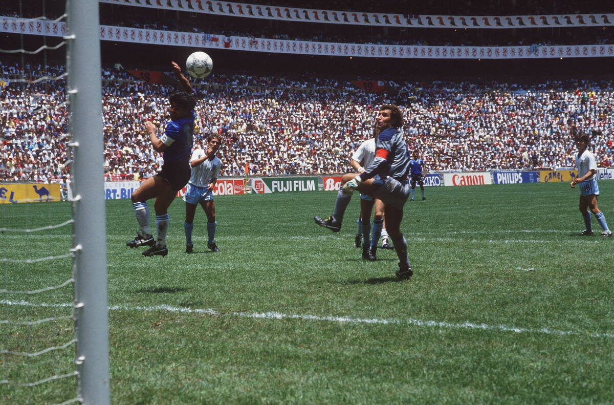 Dijego Armando Maradona protiv Engleske na Mundijalu 1986.