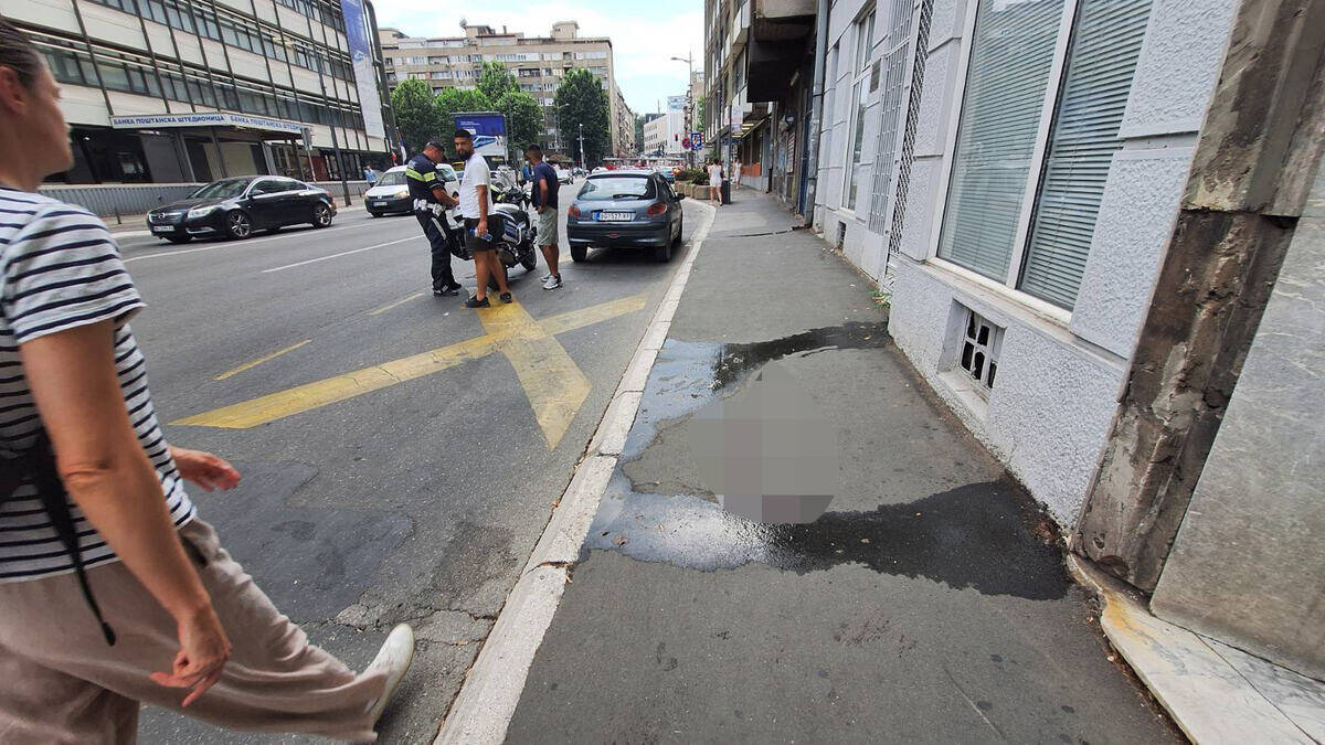 Napad nožem u centru Beograda