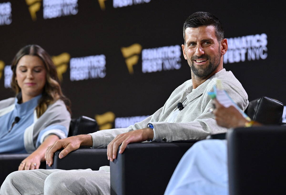 Novak Đoković na Fanatics Festu u Njujorku