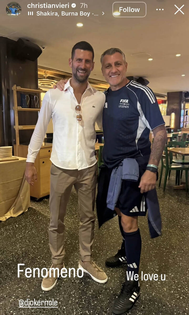 Novak Đoković i Kristijan Vijeri