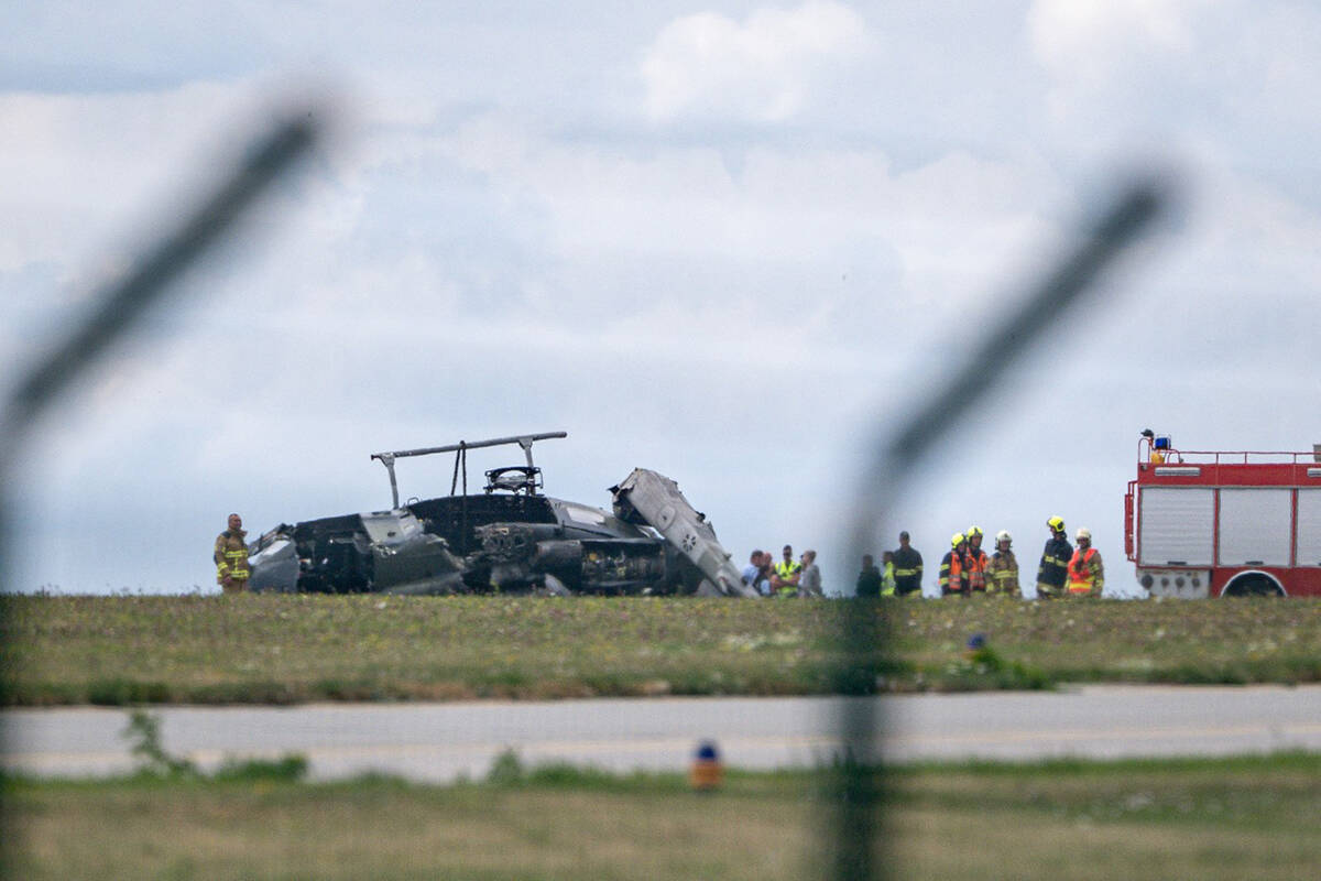 Pao vojni helikopter u Češkoj Republici