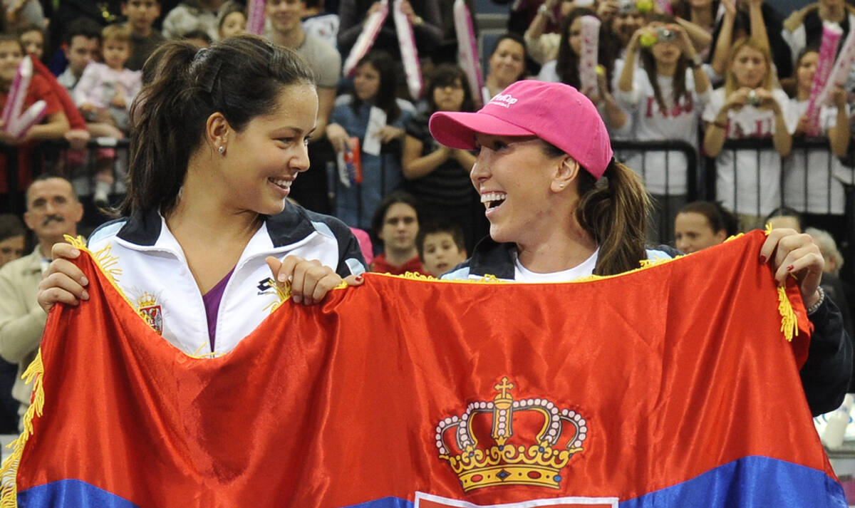 Ana Ivanović i Jelena Janković