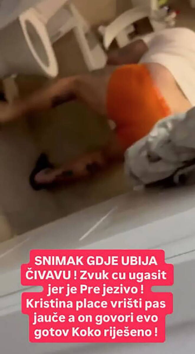 Filip Car objavio jeziv snimak na kom Kristijan ubija psa: Kristina plače i vrišti, on viče "gotov je, rešeno"