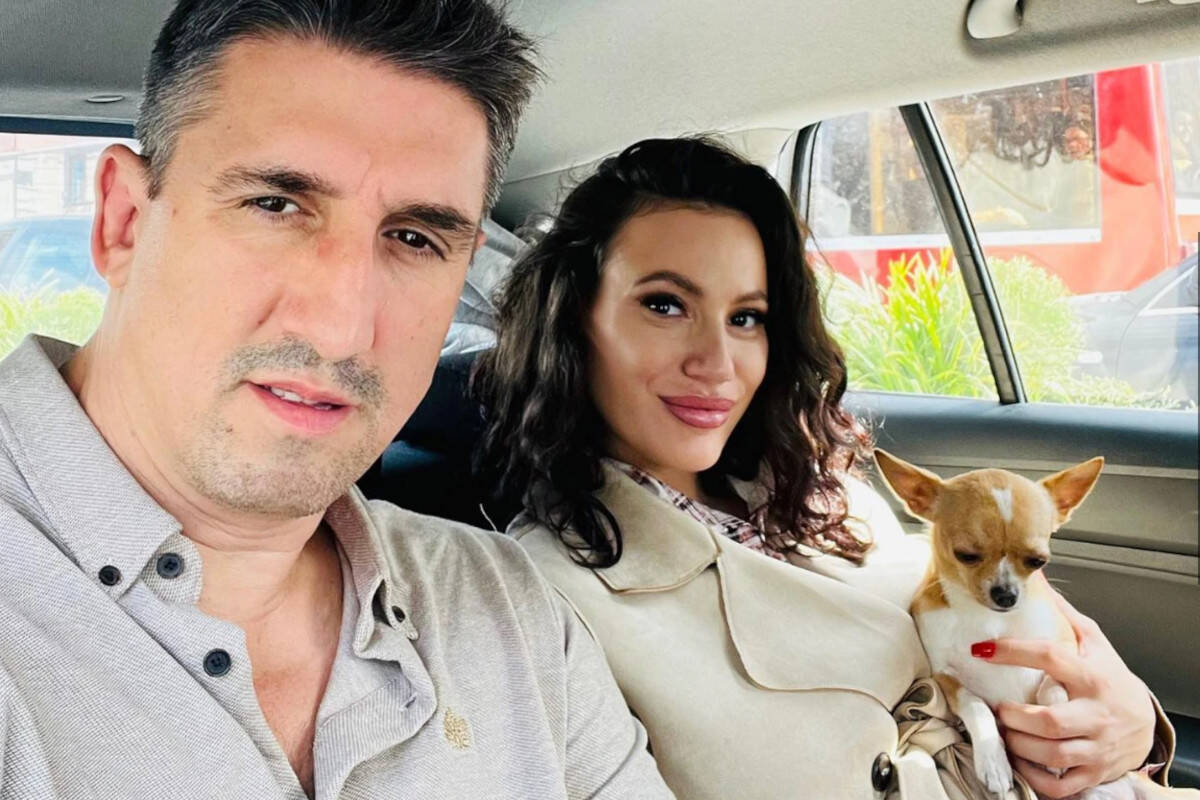Kristijan Golubović Kristina Spalević čivava Koko pas.jpg