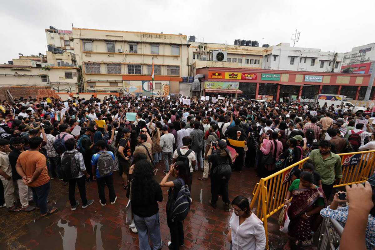 Protesti u Nju Delhiju