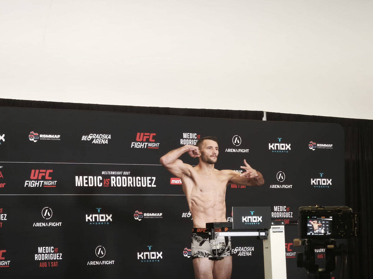 Kajl Prepolec u Beogradu pred UFC.