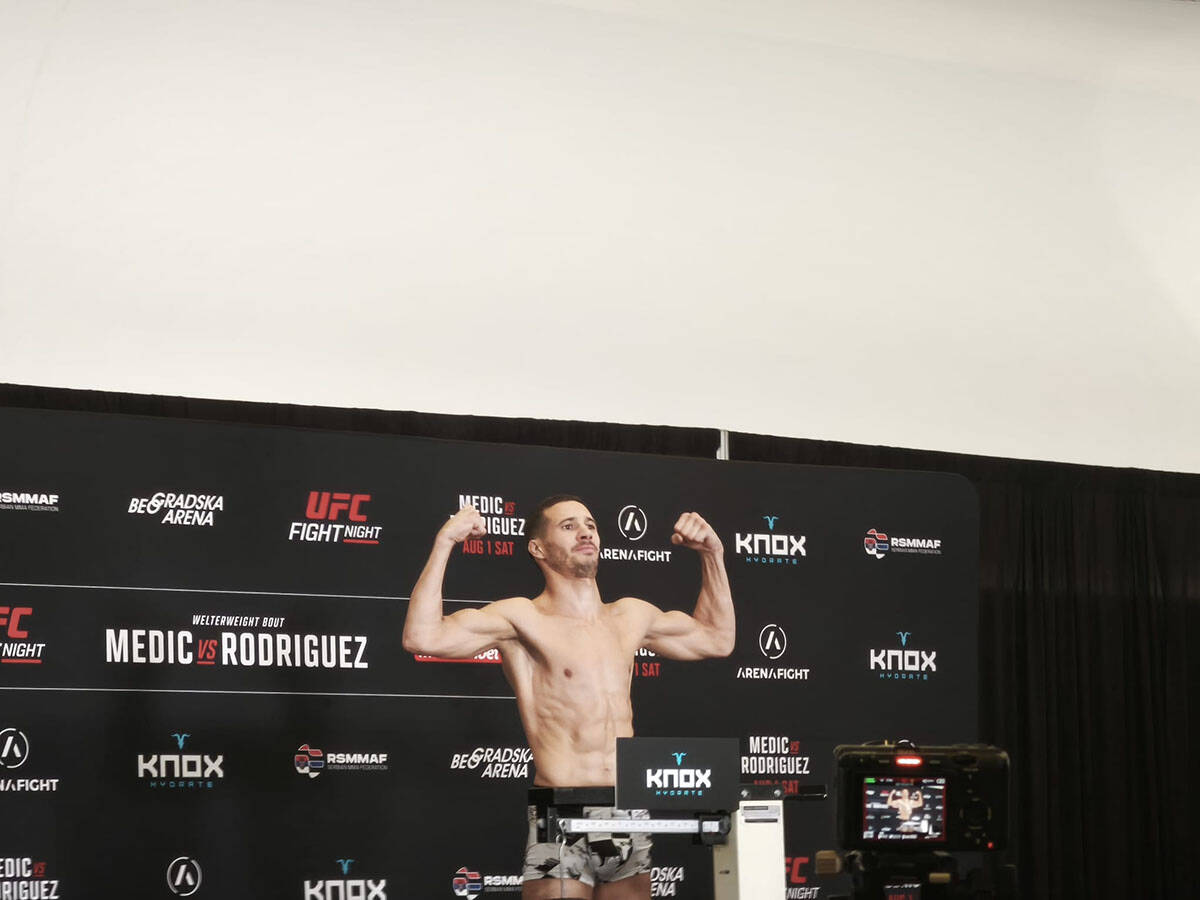 Borislav Nikolić, srpski MMA borac.