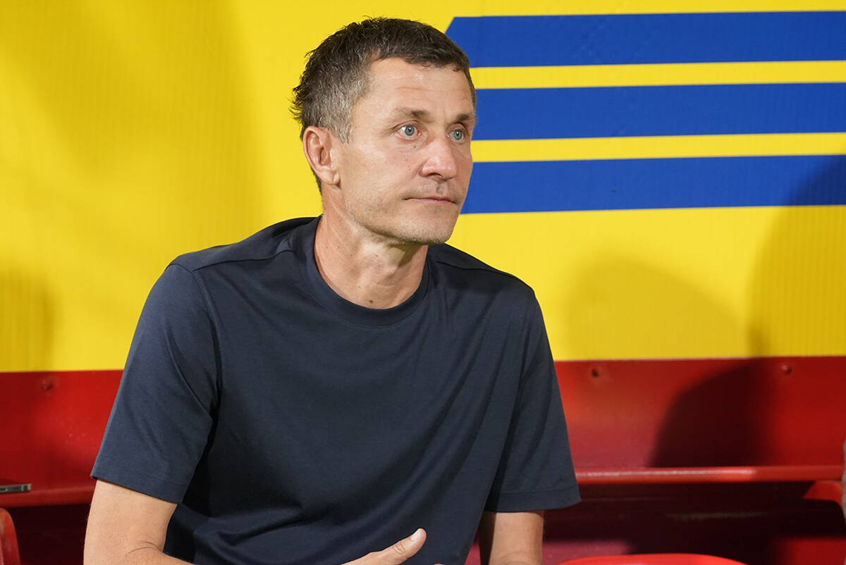 Saša Ilić na klupi Partizana.