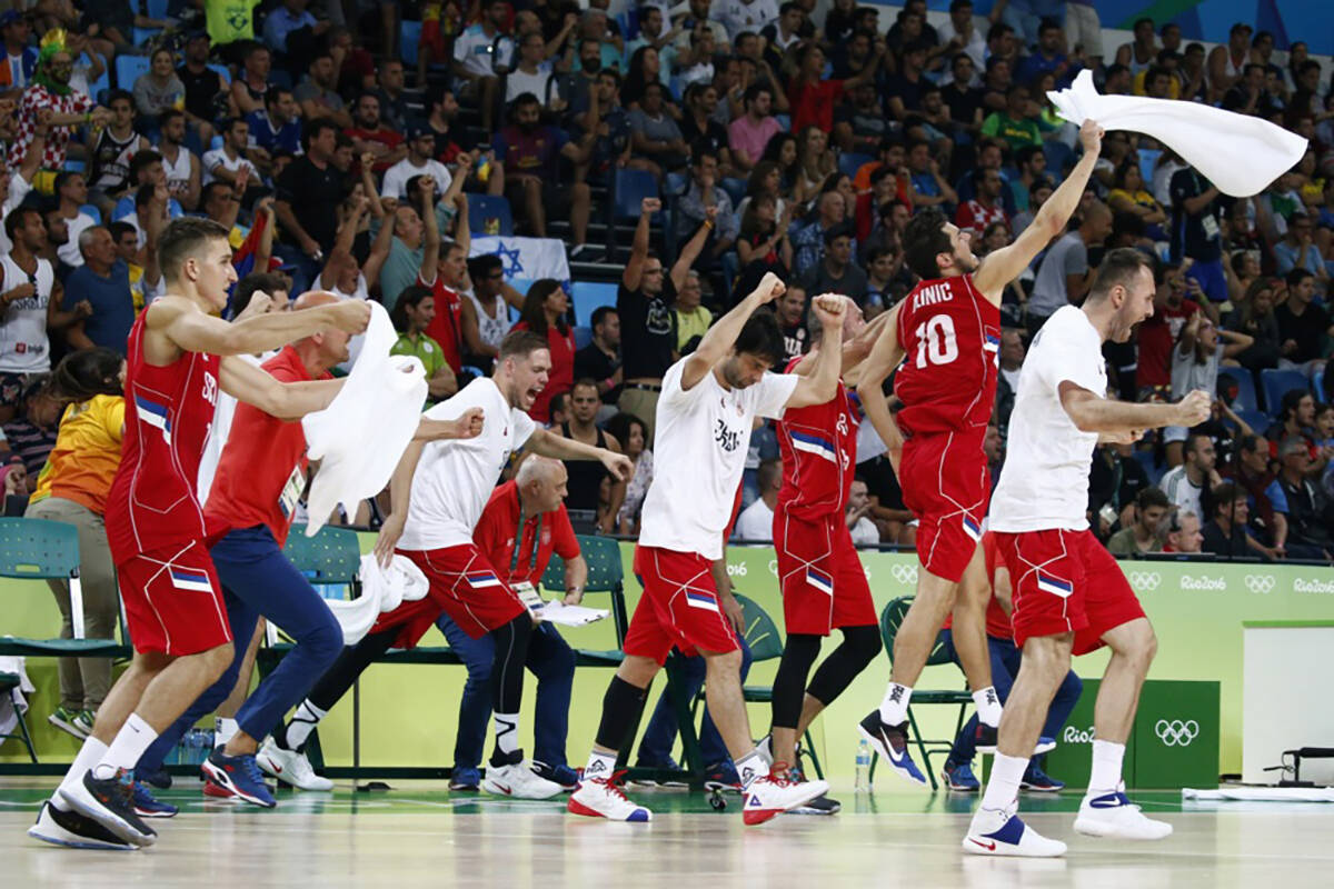 Serbia basketball Rio 2016