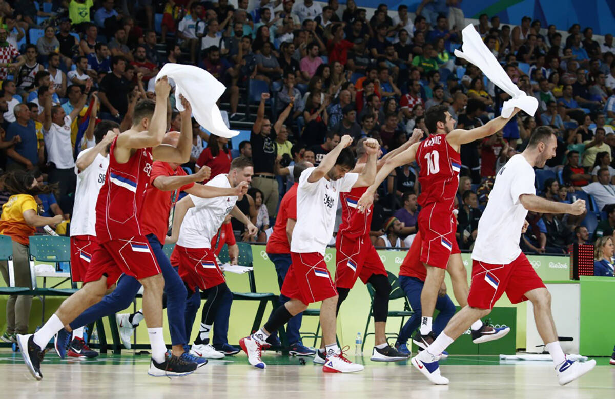 Serbia basketball Rio 2016
