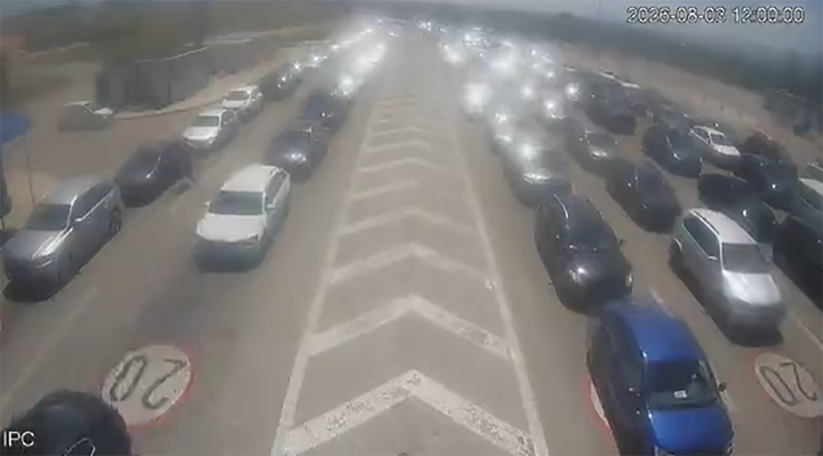 Granični prelaz Preševo - ulaz u Srbiju