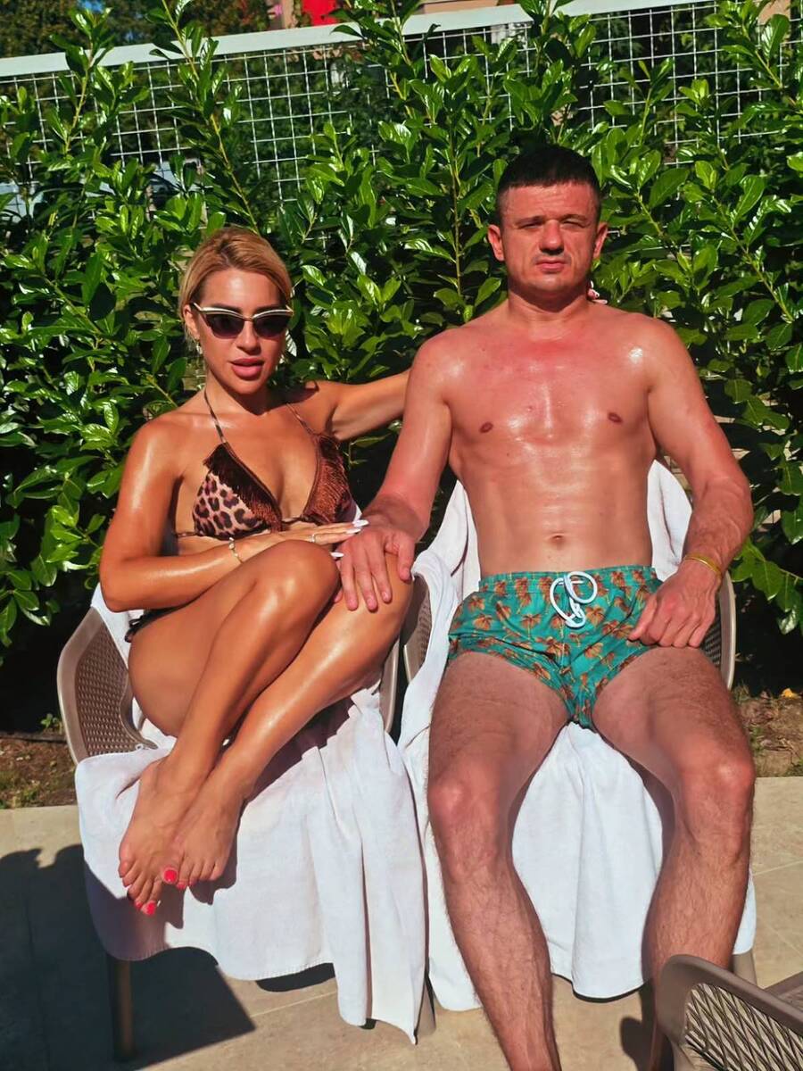 Jovana Jeremić sa verenikom Tigrom