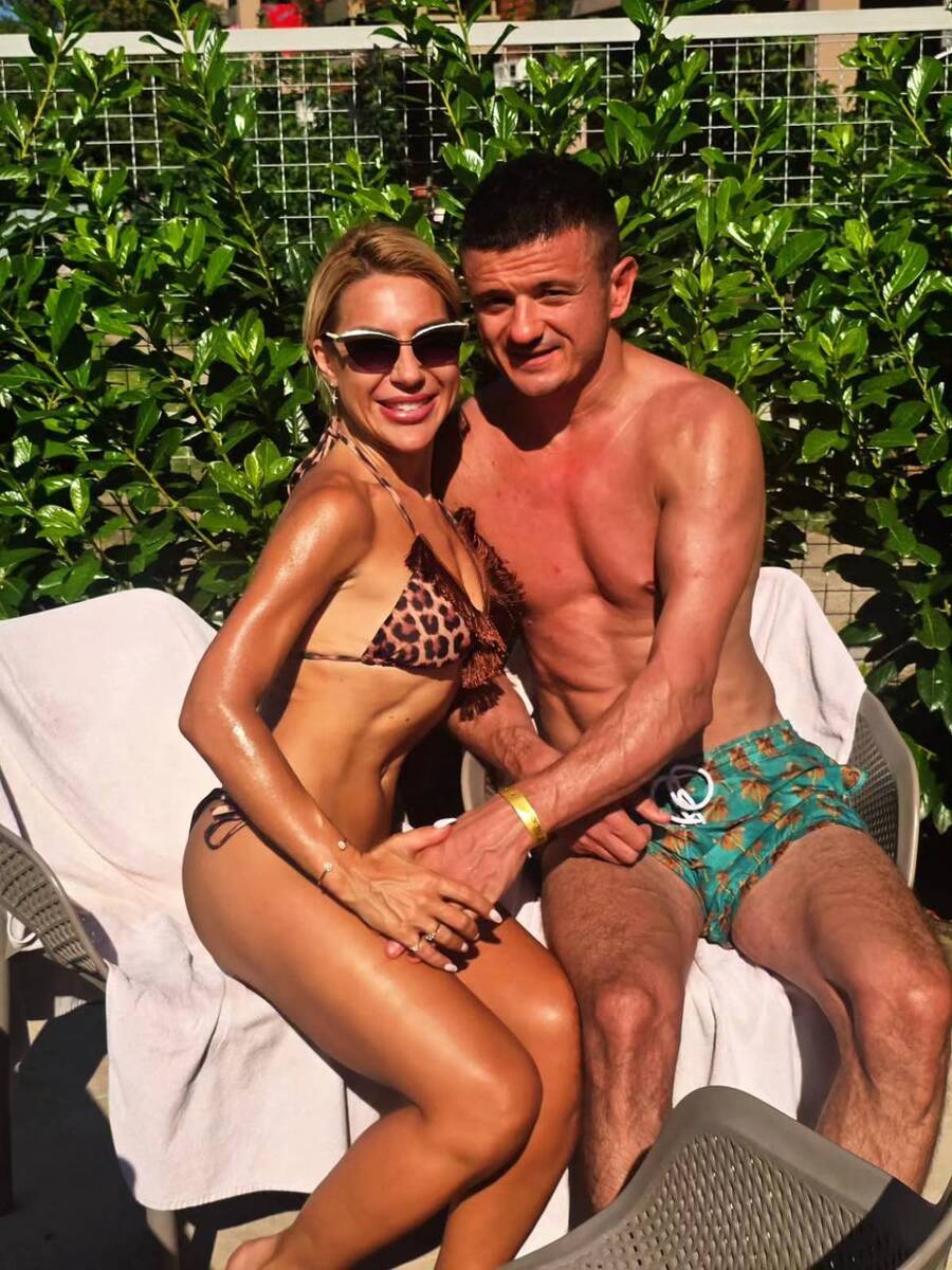 Jovana Jeremić sa verenikom Tigrom