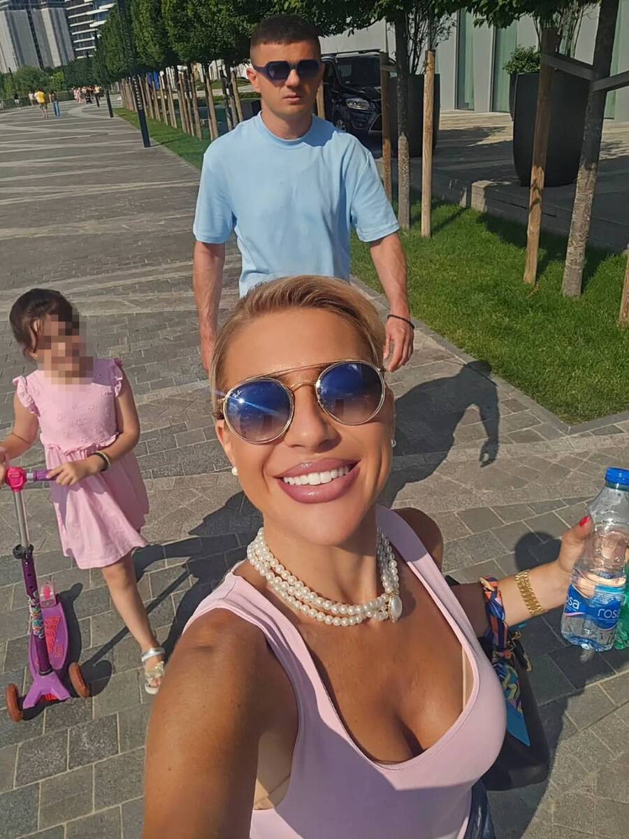 Jovana Jeremić sa verenikom Tigrom