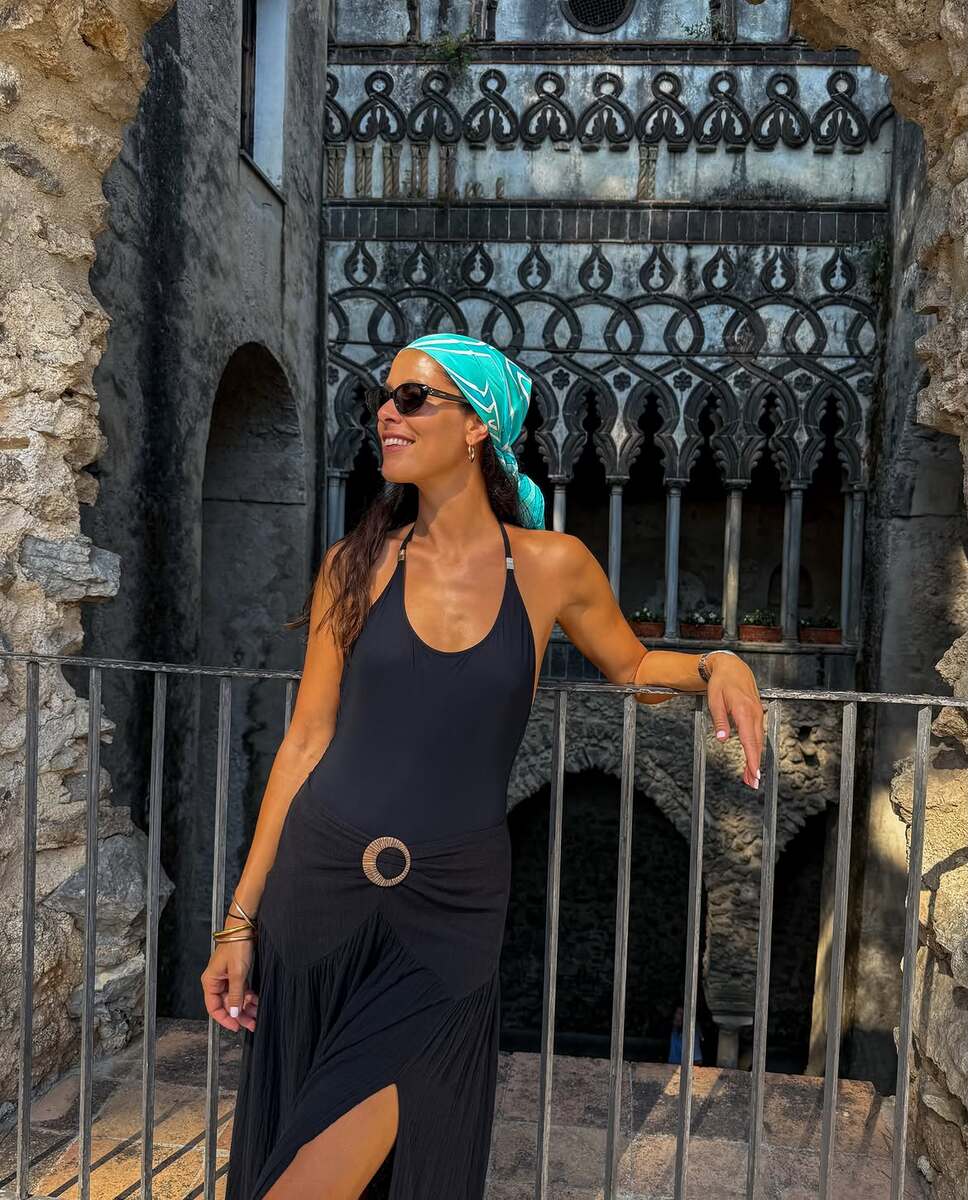 Ana Ivanović u haljini na moru