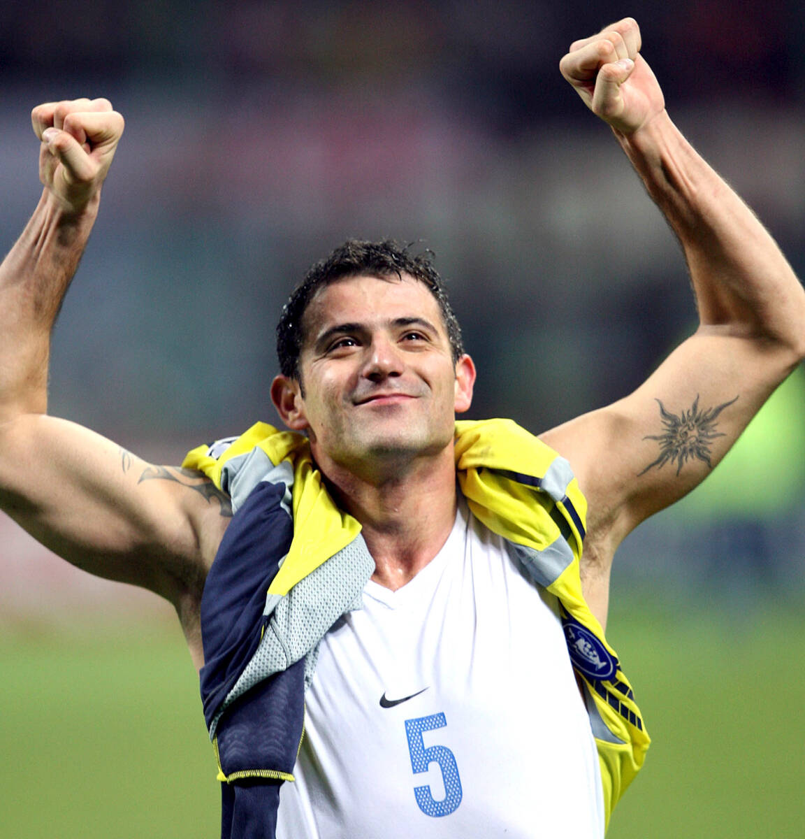 Dejan Stanković slavi pobedu Intera protiv Ajaksa u Ligi šampion