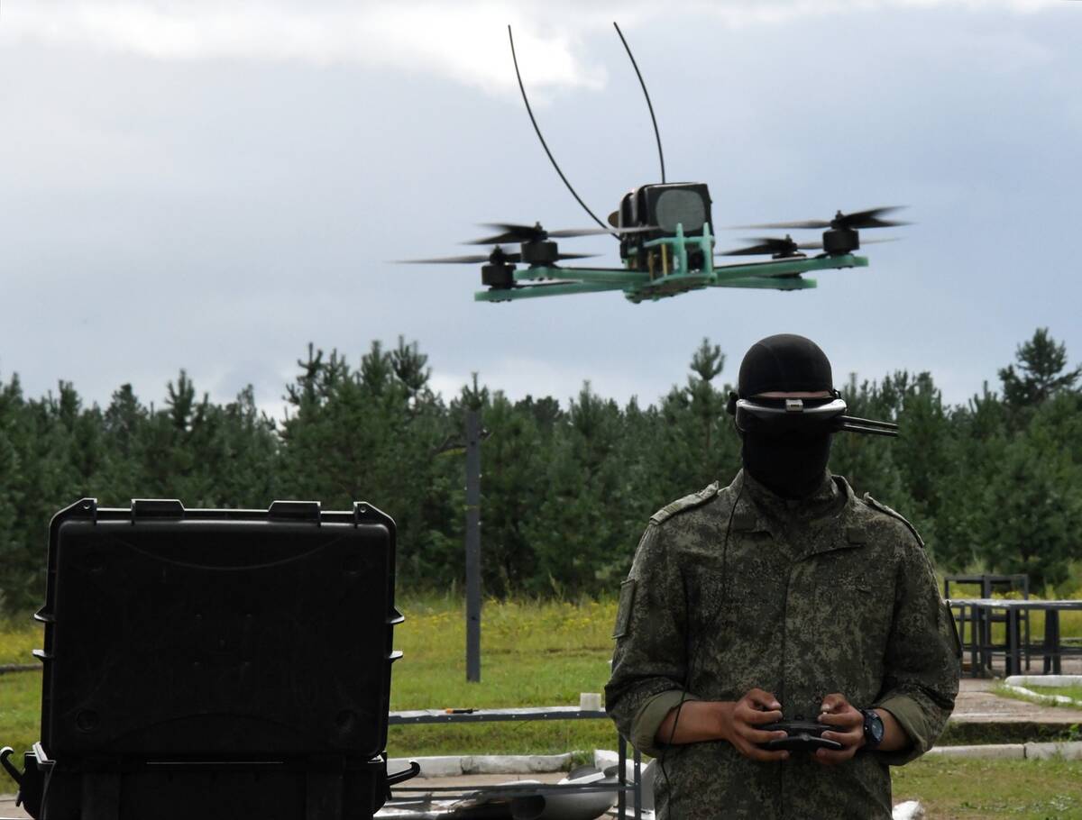 Dron, Rusija, Ukrajina