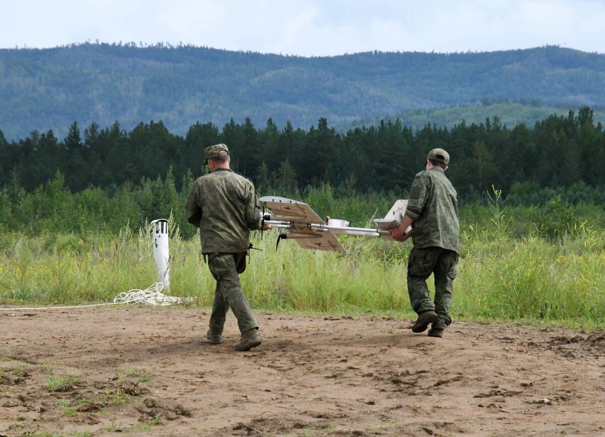 Dron, Rusija, Ukrajina