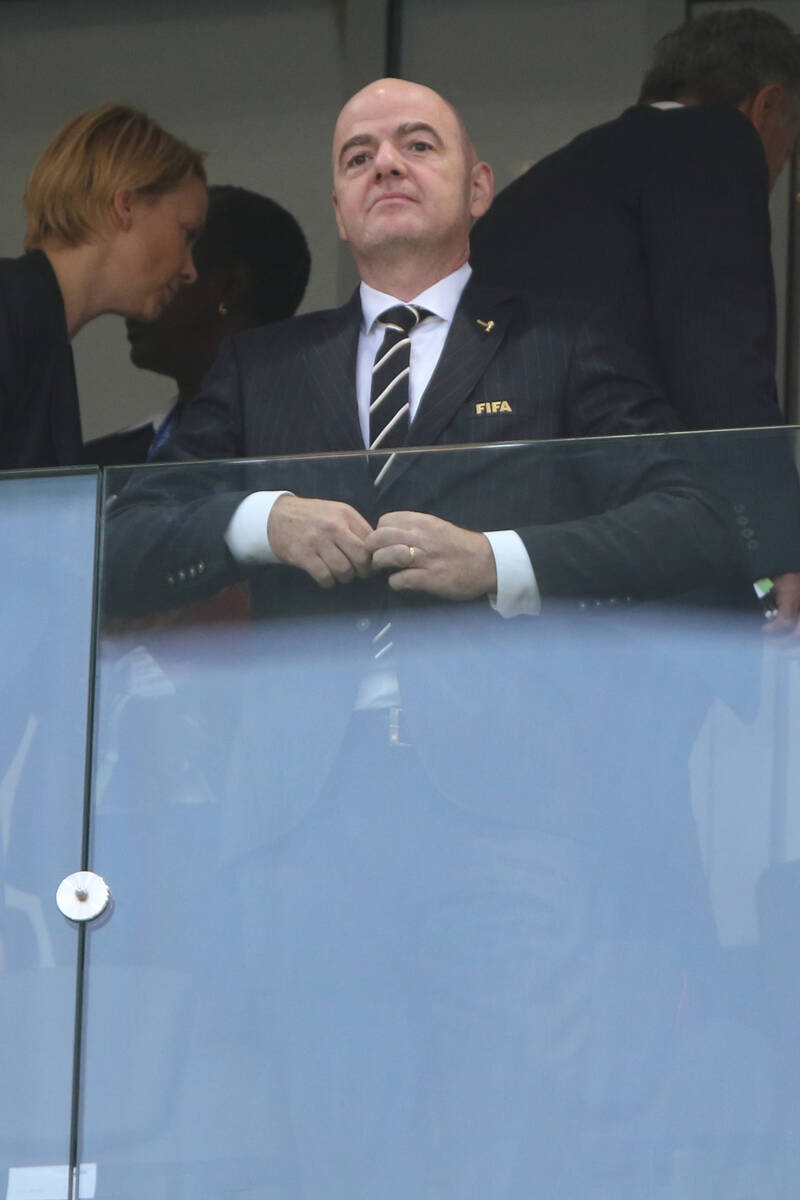 Đani Infantino na stadionu u Srbiji