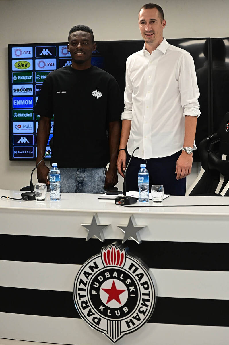 Idrisu Baba novo pojačanje Partizana 1.jpg