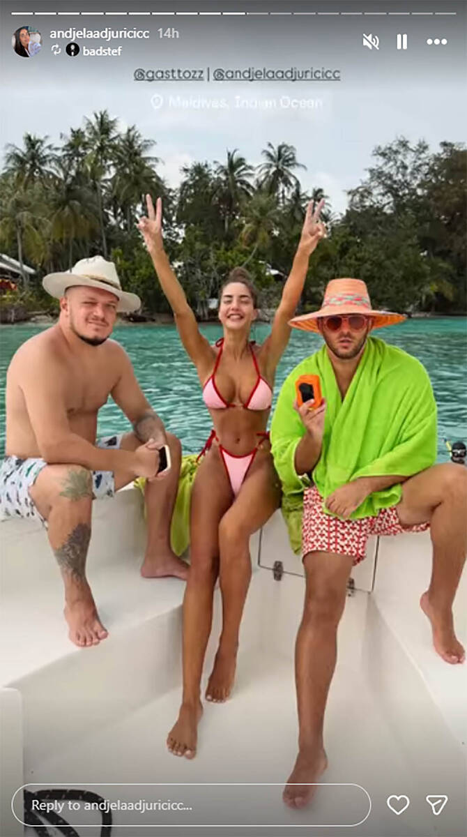 Anđela i Gastoz napustili Srbiju: Na egzotičnoj destinaciji plivaju sa ajkulama (Video)