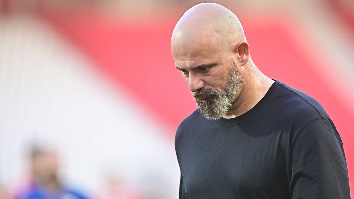 Dejan Stanković zamišljen na utakmici Crvene zvezde na Marakani
