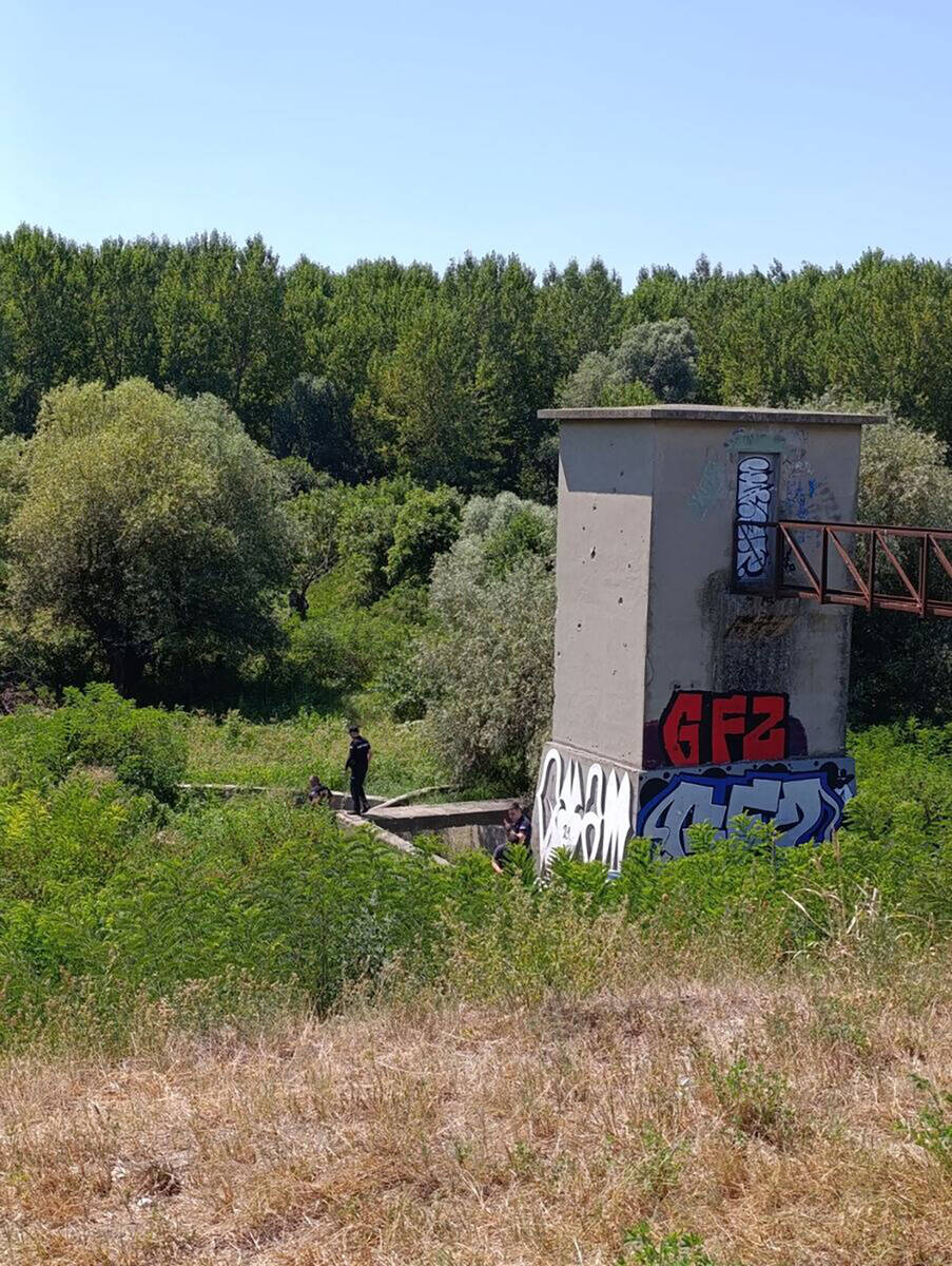 Mesto tragedije u Borči