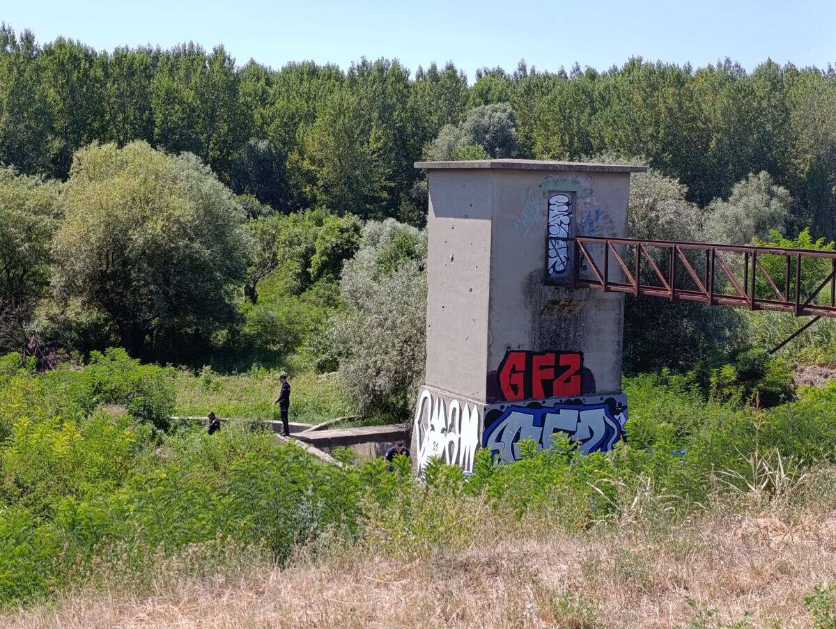 Mesto tragedije u Borči