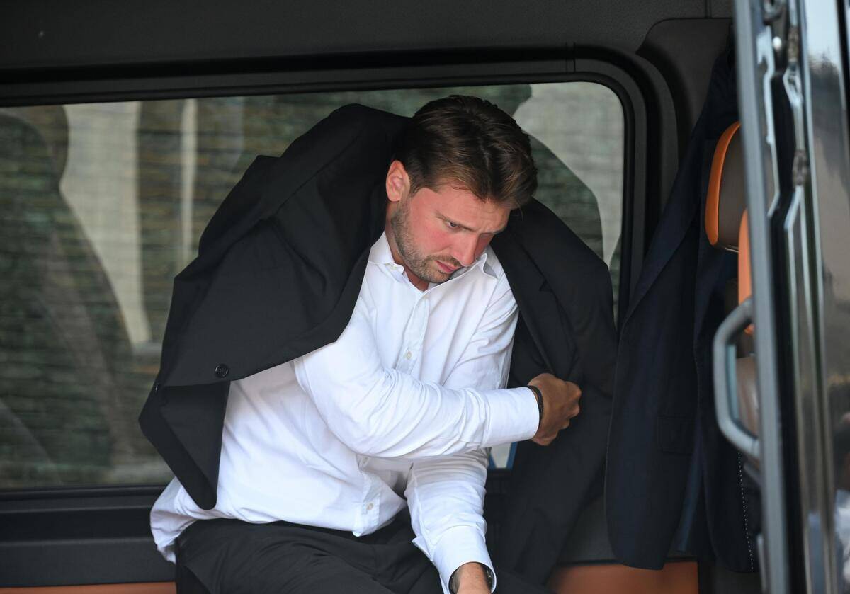 Luka Dončić izlazi iz kola u Rimu
