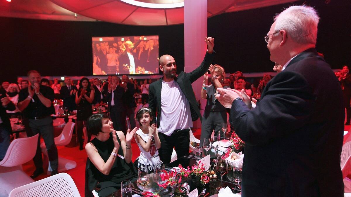 Pep Gvariola sa suprugom Kristinom Serom