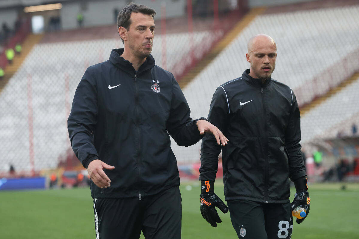 Nemanja Jovšić i Nemanja Stevanović pred derbi Zvezda Partizan