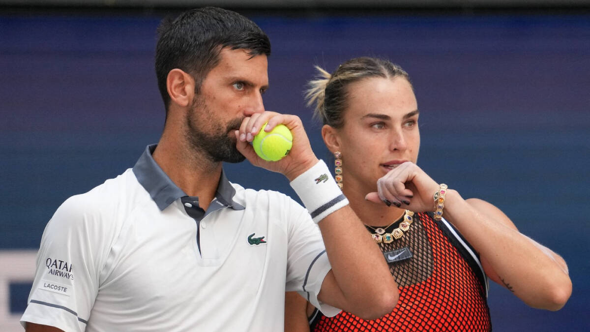 Novak Đoković i Arina Sabalenka na US Openu