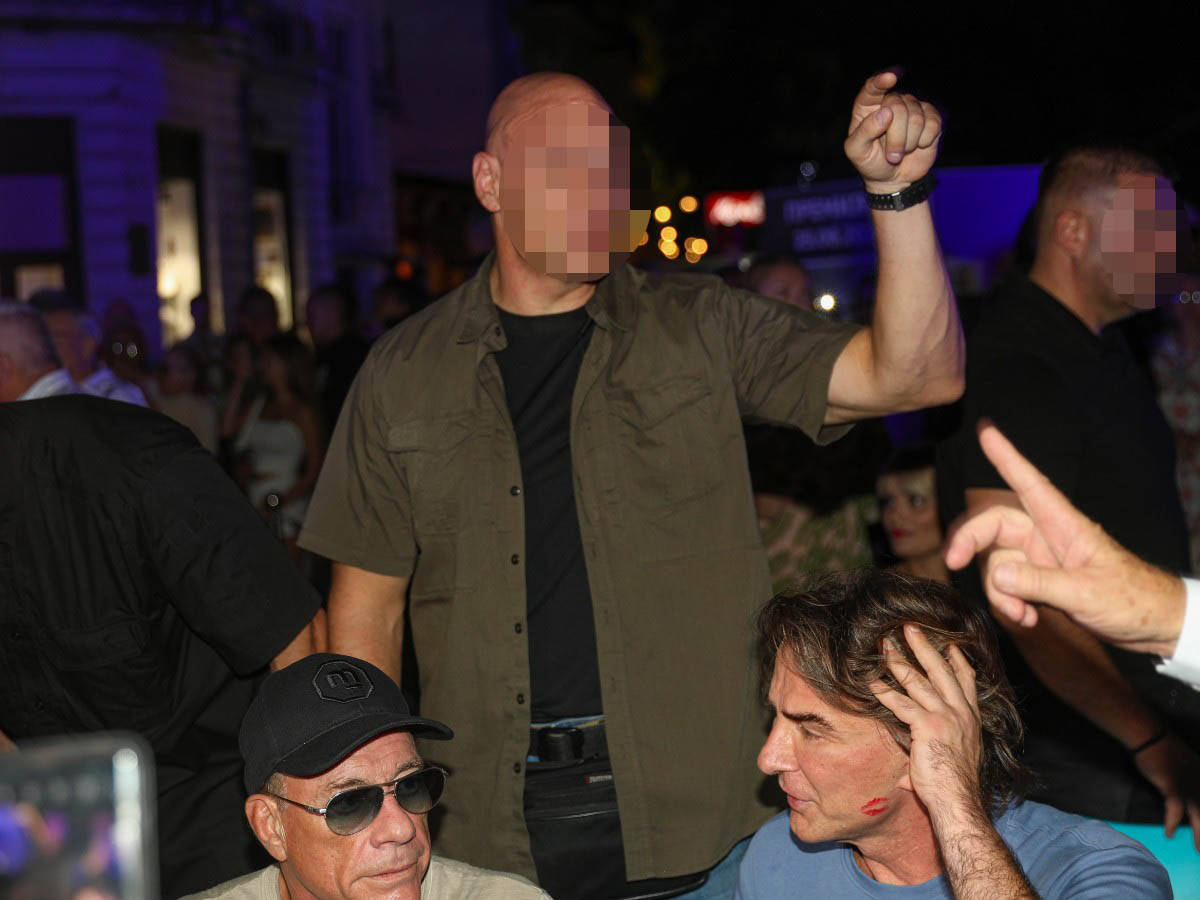 Žan Klod Van Dam defile kroz centar Niša