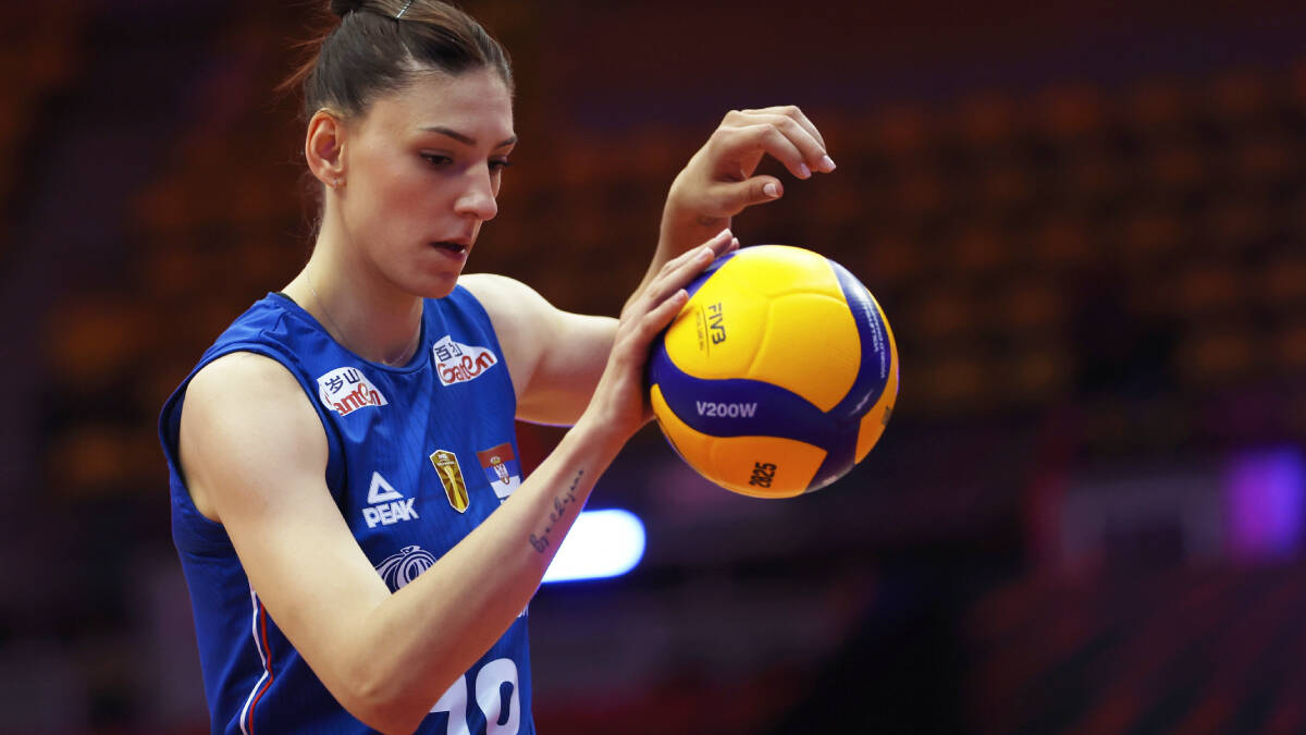 Tijana Bošković se sprema da servira za Srbiju