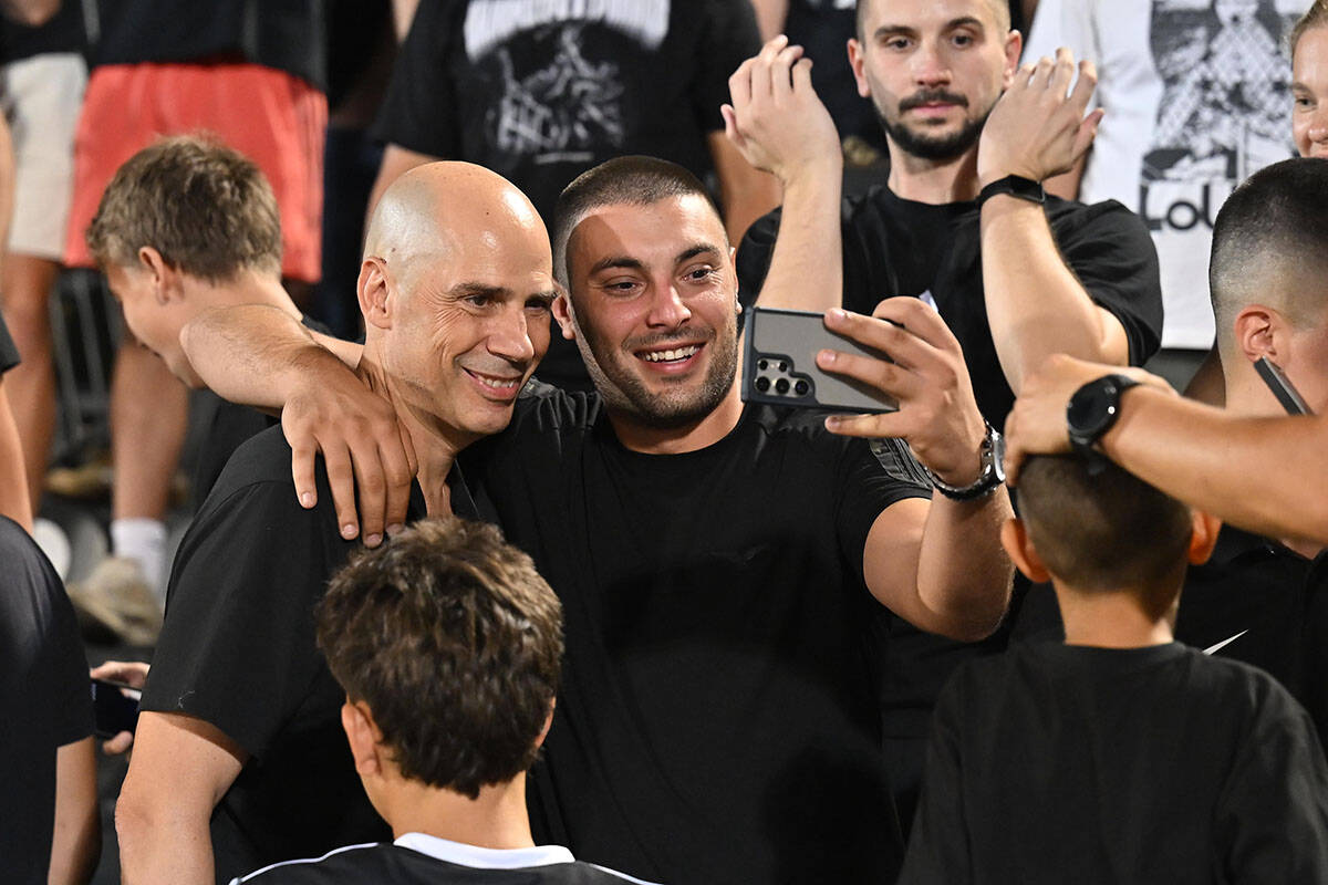 fudbaleri Partizana na utakmici kvalifikacija za UEFA Lige  (10).jpg