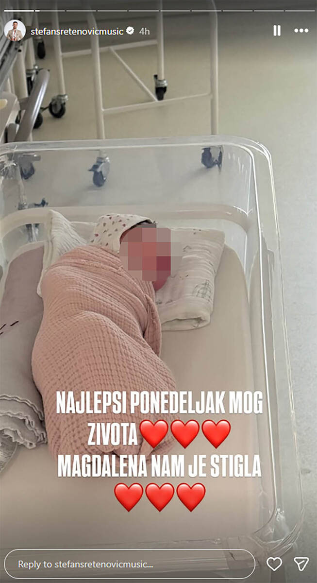 Porodila se Kristina Denić