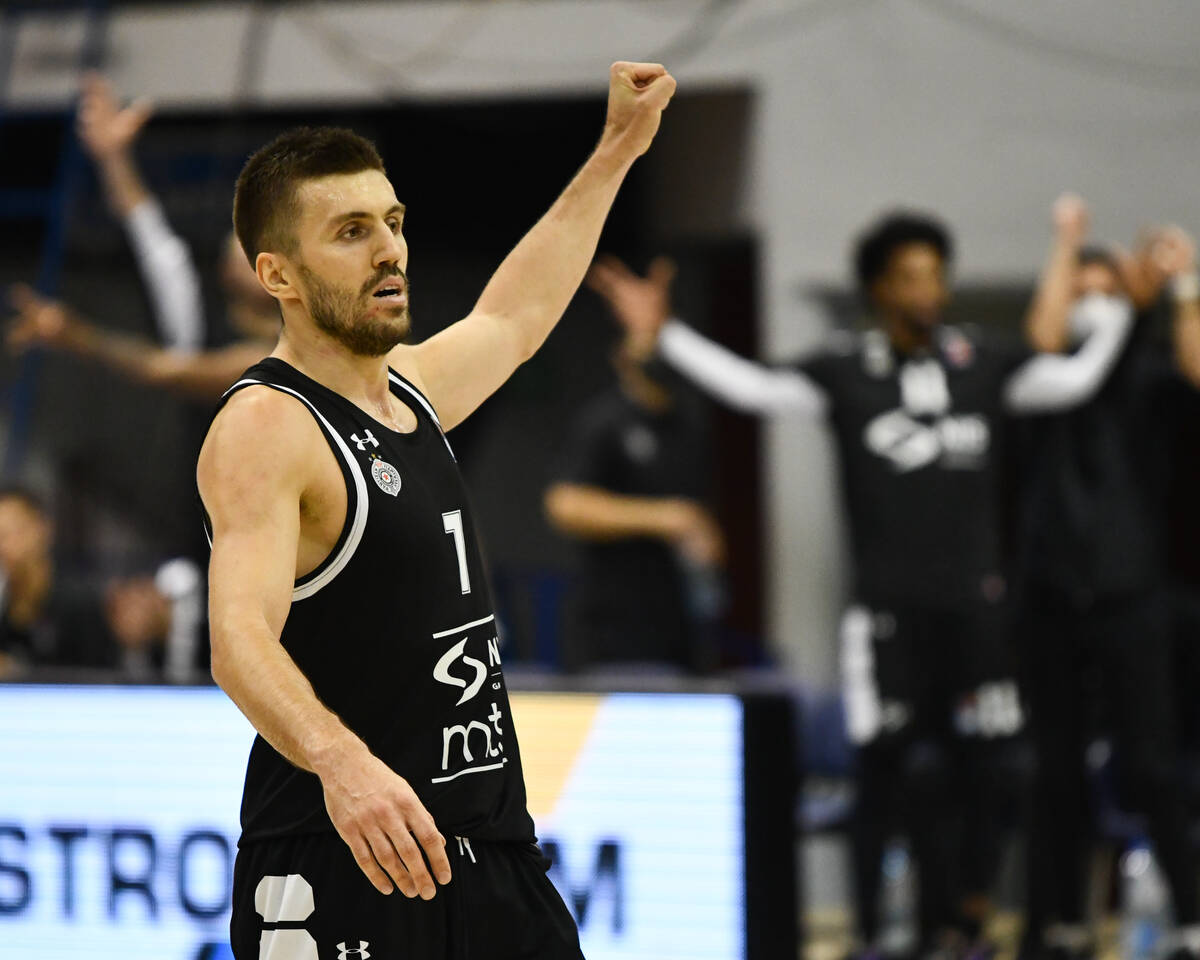 Nemanja Gordić u dresu Partizana