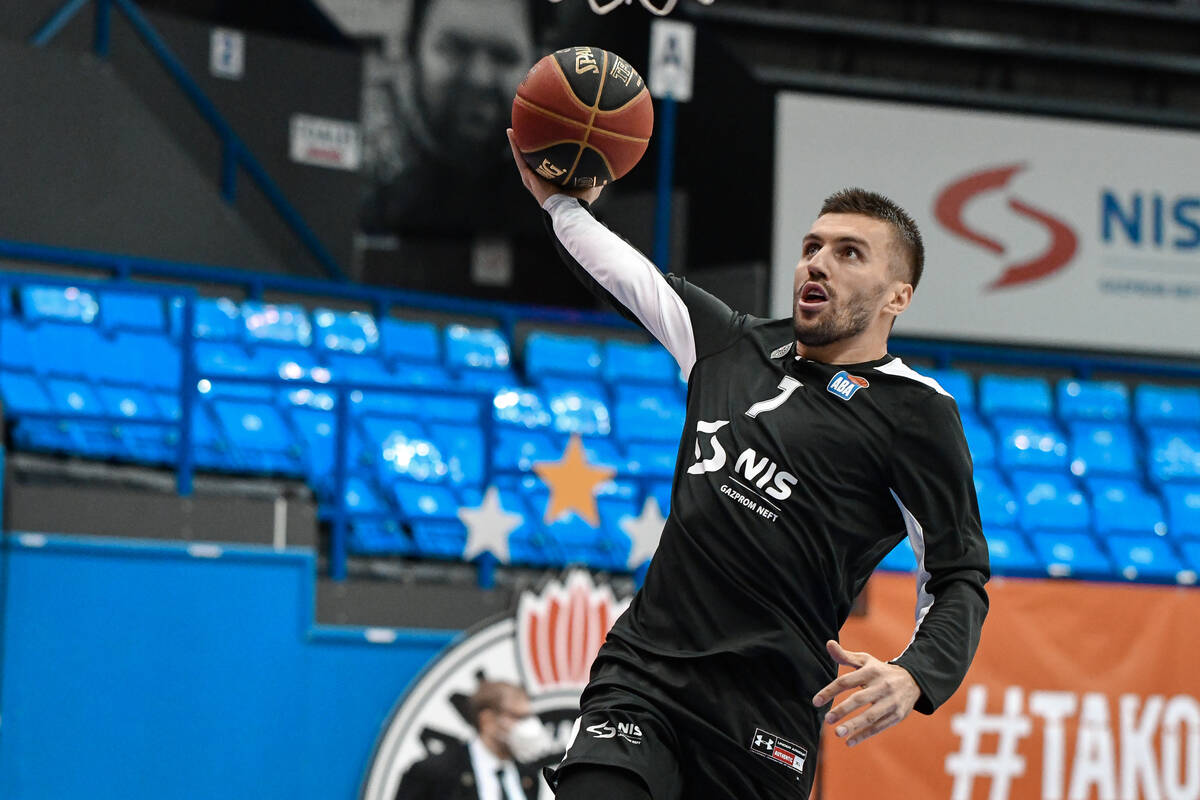Nemanja Gordić u dresu Partizana