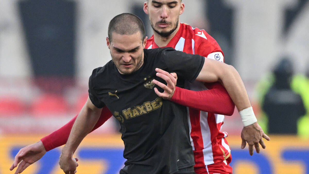 Đorđe Jovanović na derbiju Zvezda Partizan
