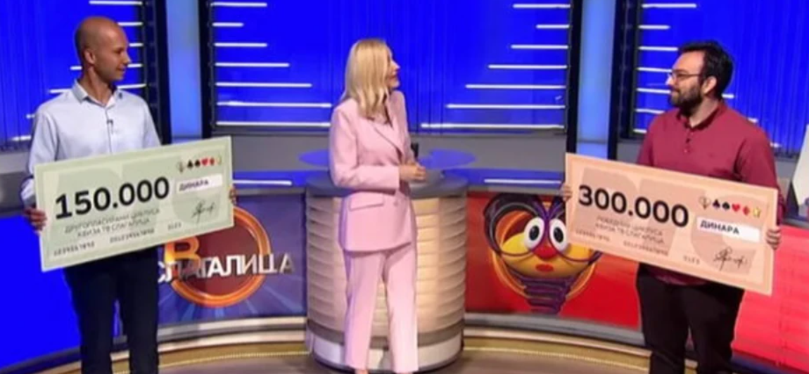 Darko Dumanović pobednik slagalice