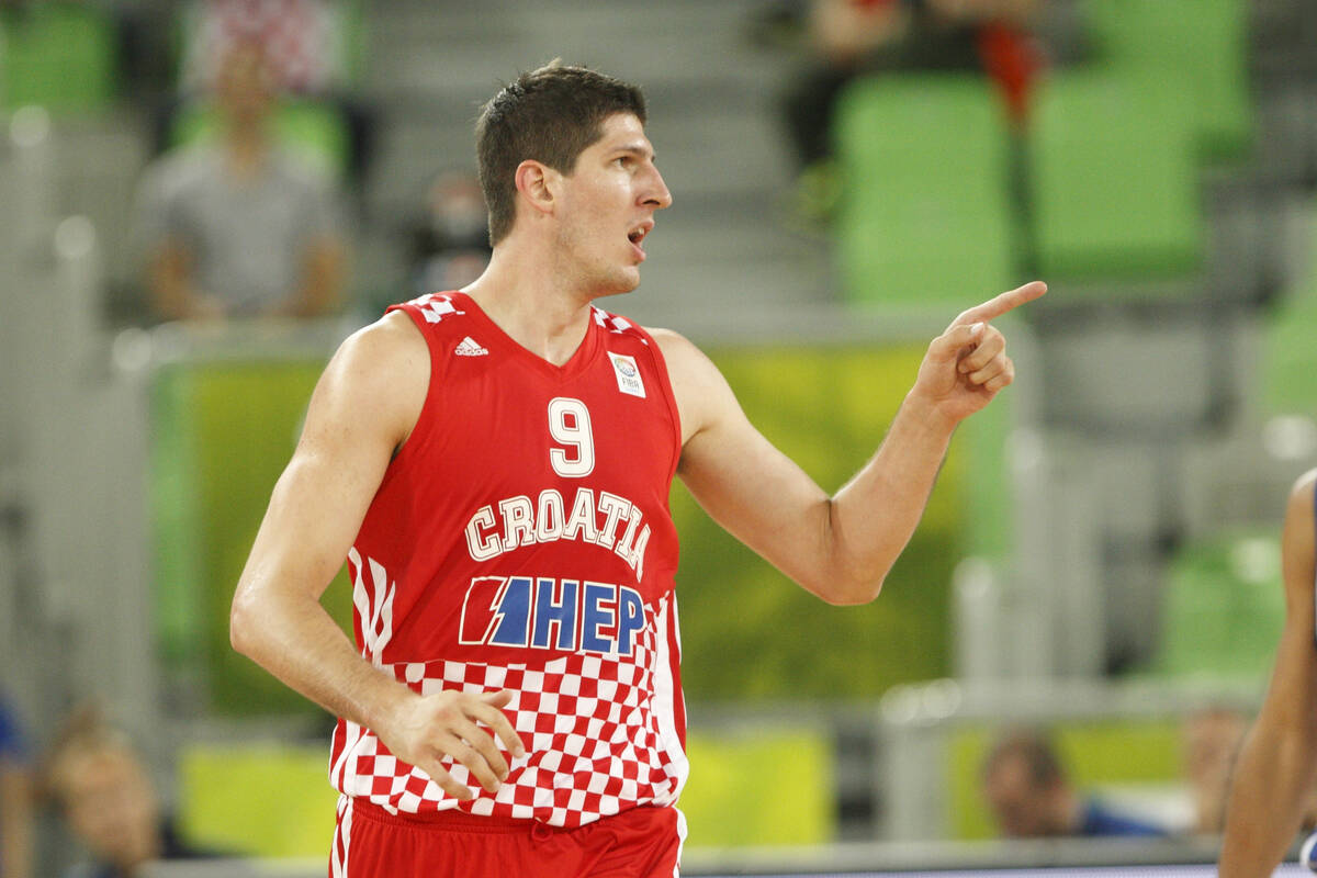 Damjan Rudež u dresu reprezentacije Hrvatske