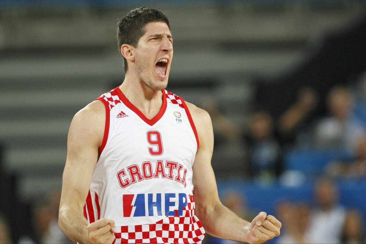 Damjan Rudež u dresu reprezentacije Hrvatske