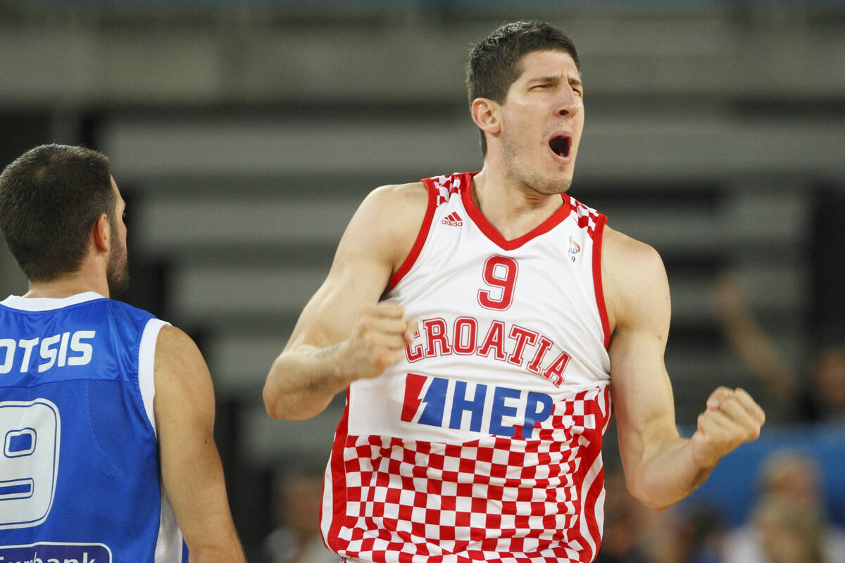 Damjan Rudež u dresu reprezentacije Hrvatske