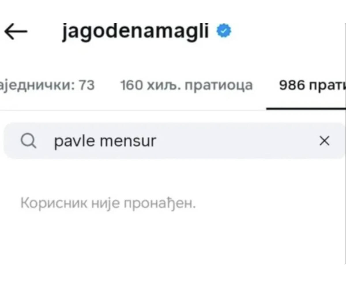 Jelisaveta Orašanin Pavle Mensur IG praćenje.jpg