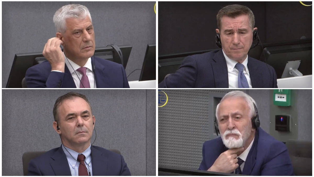 Presuda Tačiju i liderima OVK